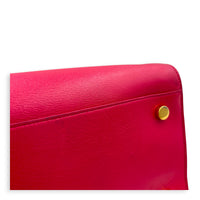Sac de Jour Top Handle Bag Medium Rouge Eros in Calfskin, Gold hardware