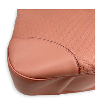 Microguccissima Shoulder Bag Large Pink in Guccissima Leather, Gold hardware