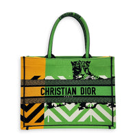 Book Tote Medium Multi-colour Tote Bag in Canvas