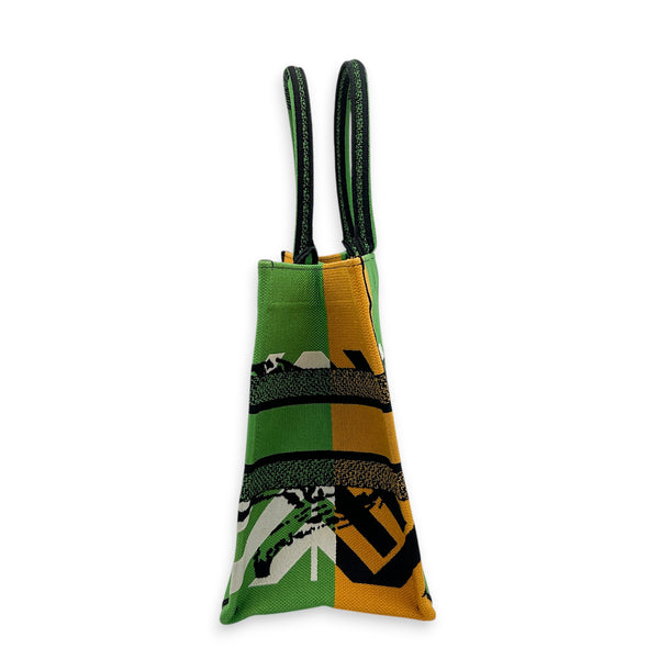 Book Tote Medium Multi-colour Tote Bag in Canvas
