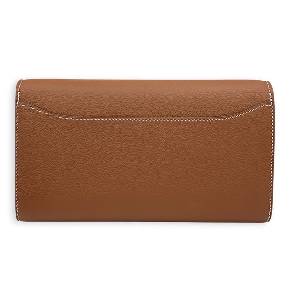 Constance To Go Gold Wallet On Chain in Evercolor, Palladium hardware