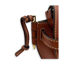 Gate Crossbody Bag Brown in Calfskin