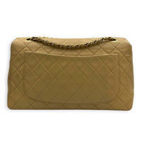 CC Shoulder Bag Beige (Recolored) in Lambskin, Gold hardware