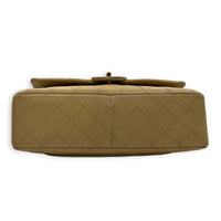CC Shoulder Bag Beige (Recolored) in Lambskin, Gold hardware