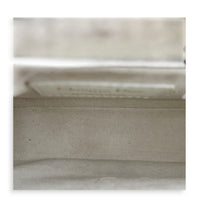 Jolie Mini White Shoulder Bag in Calfskin, Gold hardware