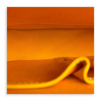 Belvedere Crossbody Bag PM Yellow in Coated Canvas, Silver hardware