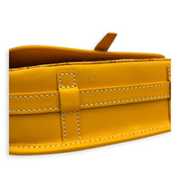 Belvedere Crossbody Bag PM Yellow in Coated Canvas, Silver hardware
