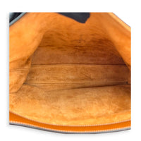 16 Tote Bag Brown in Calfskin, Gold hardware