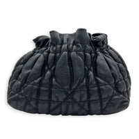 Delices Crossbody Bag Black in Lambskin, Gold hardware