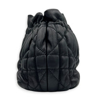 Delices Crossbody Bag Black in Lambskin, Gold hardware
