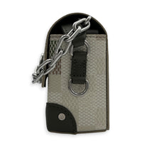 Steamer Damoflage D16 Crossbody Bag in Coated Canvas, Silver hardware