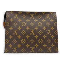 Pochette Toilette Monogram Pouch in Monogram Coated Canvas, Gold hardware