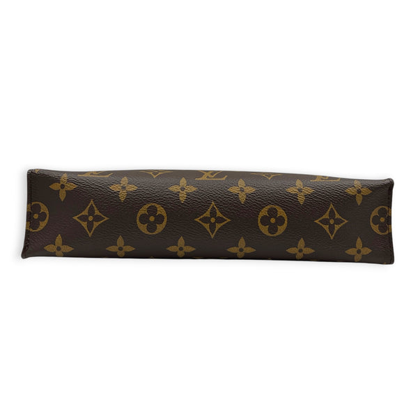 Pochette Toilette Monogram Pouch in Monogram Coated Canvas, Gold hardware