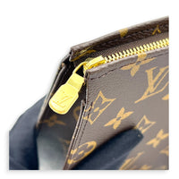 Pochette Toilette Monogram Pouch in Monogram Coated Canvas, Gold hardware