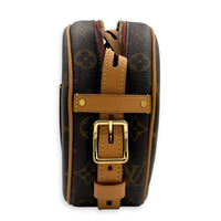 Boite a Chapeau Crossbody Bag MM Brown in Monogram Coated Canvas