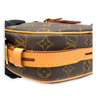 Boite a Chapeau Crossbody Bag MM Brown in Monogram Coated Canvas