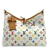 LV x TM Carryall  Shoulder Bag Multi-colour in Monogram Coated Canvas, Gold hardware