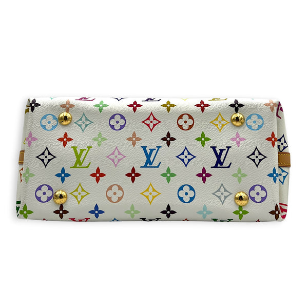 LV x TM Carryall  Shoulder Bag Multi-colour in Monogram Coated Canvas, Gold hardware