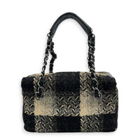 Paris-New York Vanity Bag Multi-colour in Tweed, Silver hardware