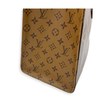 OnTheGo GM Brown Tote Bag in Monogram Coated Canvas, Gold hardware