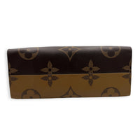 OnTheGo GM Brown Tote Bag in Monogram Coated Canvas, Gold hardware