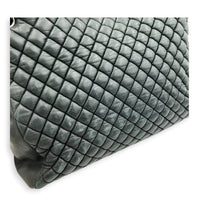 CC Green Tote Bag in Nubuck, Ruthenium hardware