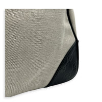 Guccissima Beige Shoulder Bag in Canvas, Gunmetal hardware