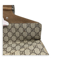 Dionysus Shoulder Bag Small Beige, Silver hardware