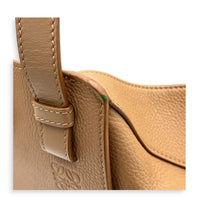 Hammock Shoulder Bag Brown, Gold hardware