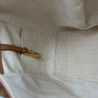 Hammock Shoulder Bag Brown, Gold hardware