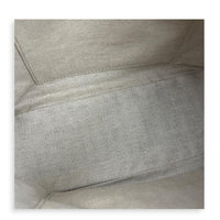 Puzzle Small Beige Top Handle Bag in Calfskin, Gold hardware