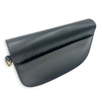 Bobby Shoulder Bag Black in Calfskin, Gold hardware
