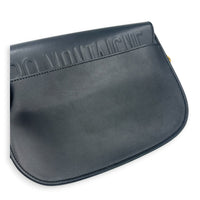 Bobby Shoulder Bag Black in Calfskin, Gold hardware