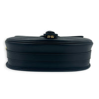 Bobby Shoulder Bag Black in Calfskin, Gold hardware