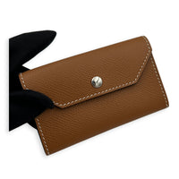 Kelly Pocket 18 Brown Belt in Epsom, Palladium hardware