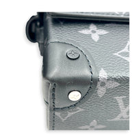 Steamer Crossbody Bag Monogram Eclipse in Coated Canvas, Gunmetal hardware