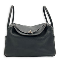 Lindy 34 Eclat Bleu Obscur/ Ultraviolet Shoulder Bag in Clemence, Palladium hardware