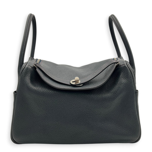 Lindy 34 Eclat Bleu Obscur/ Ultraviolet Shoulder Bag in Clemence, Palladium hardware