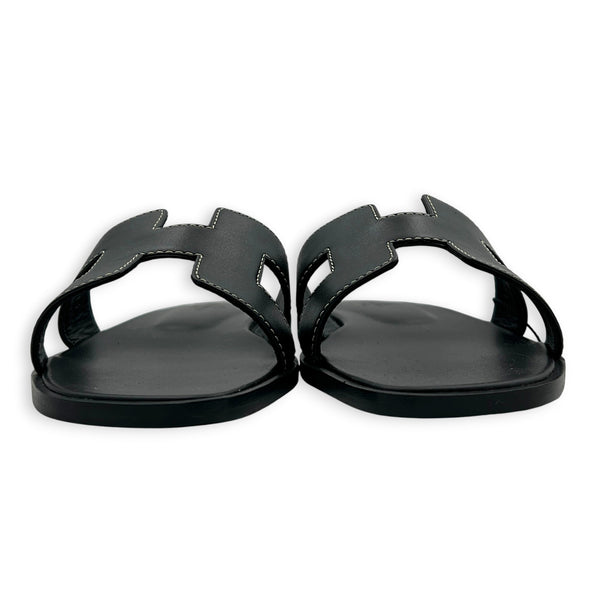 Oran 36 Black Sandals in Box
