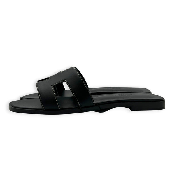 Oran 36 Black Sandals in Box