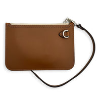Hina Beige Shoulder Bag in Mahina Leather, Silver hardware