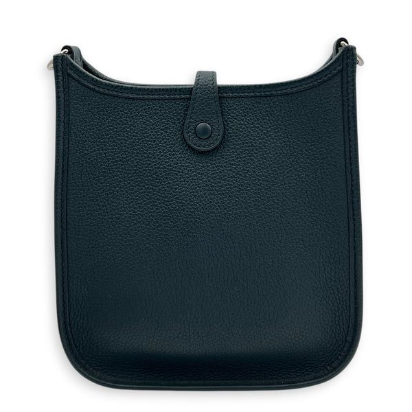 Evelyne Mini Vert Mangroove Crossbody Bag in Clemence, Palladium hardware