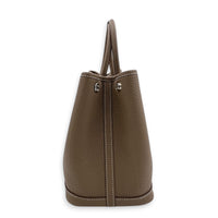 Garden Party 30 Etoupe Tote Bag in Negonda, Palladium hardware