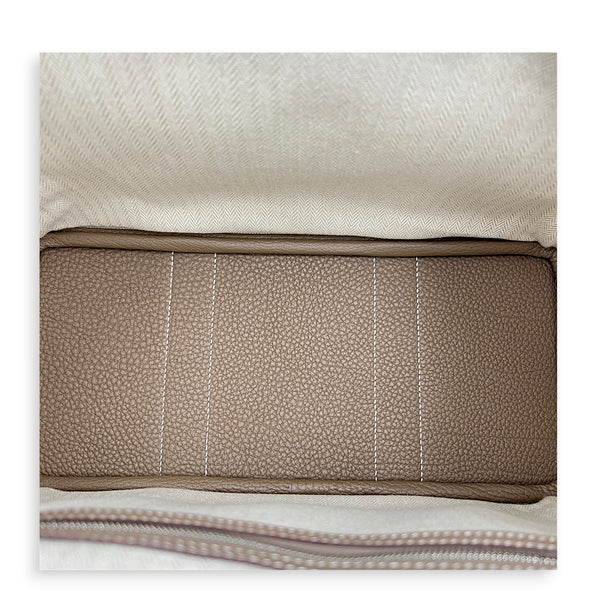 Garden Party 30 Etoupe Tote Bag in Negonda, Palladium hardware