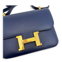 Constance Blue in Epsom, Gold hardware