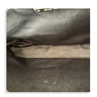 Madras Grey Shoulder Bag in Goat Leather, Silver hardware