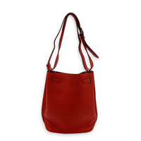 So Kelly 22 Rogue Pivoine Shoulder Bag in Togo, Palladium hardware