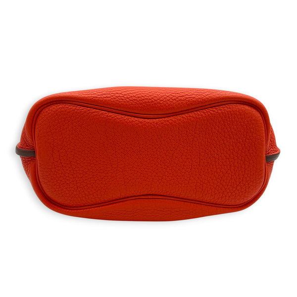 So Kelly 22 Rogue Pivoine Shoulder Bag in Togo, Palladium hardware