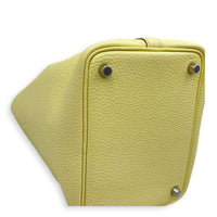 Picotin 18 Jaune Milton Top Handle Bag in Clemence, Brushed Palladium hardware