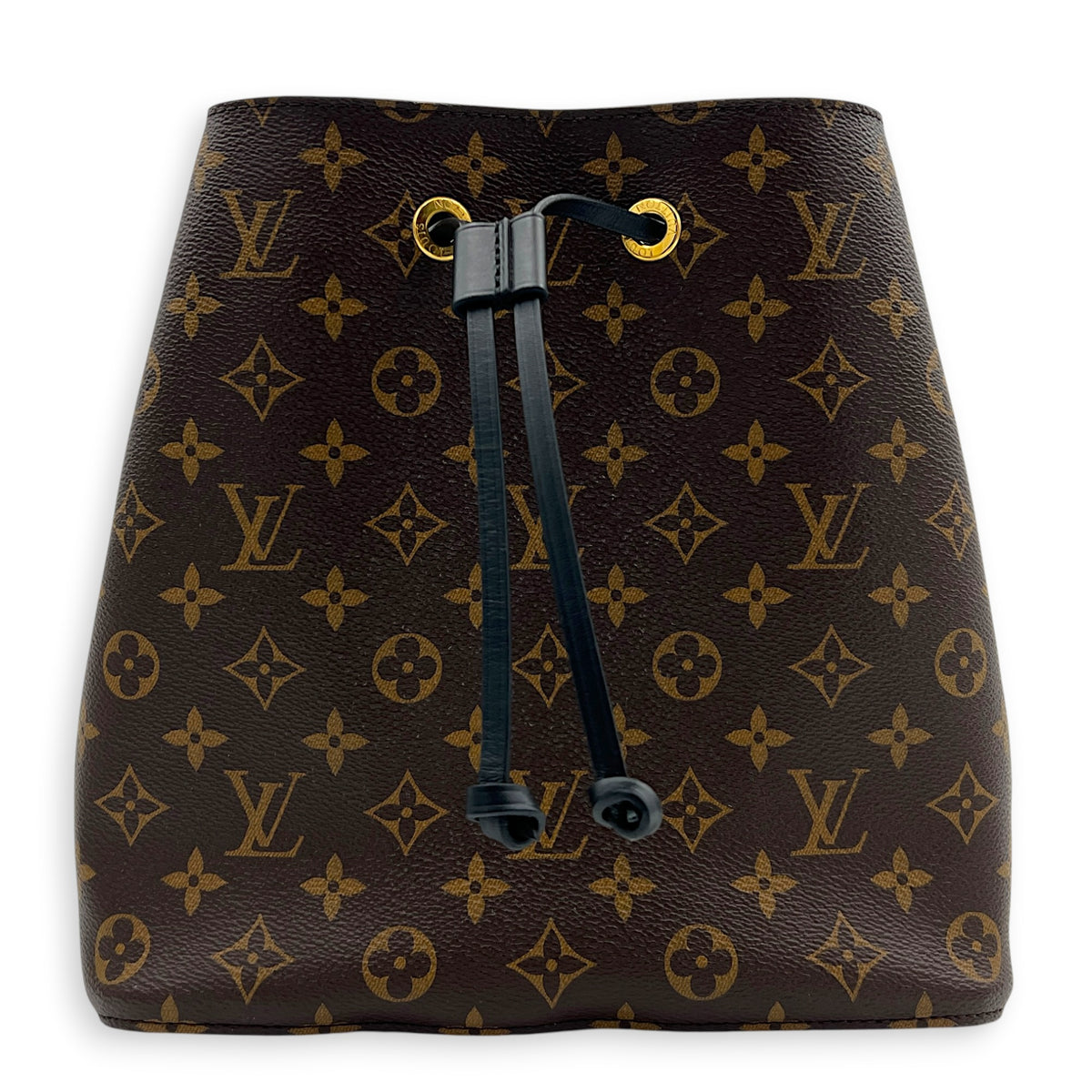 NeoNoe Bucket Bag MM Brown in Monogram Coated Canvas